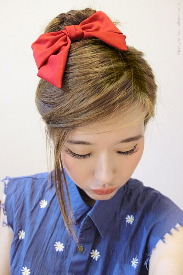 4 Ways to Wear a Bow in Your Hair ELLE AND JESS Bloglovin’